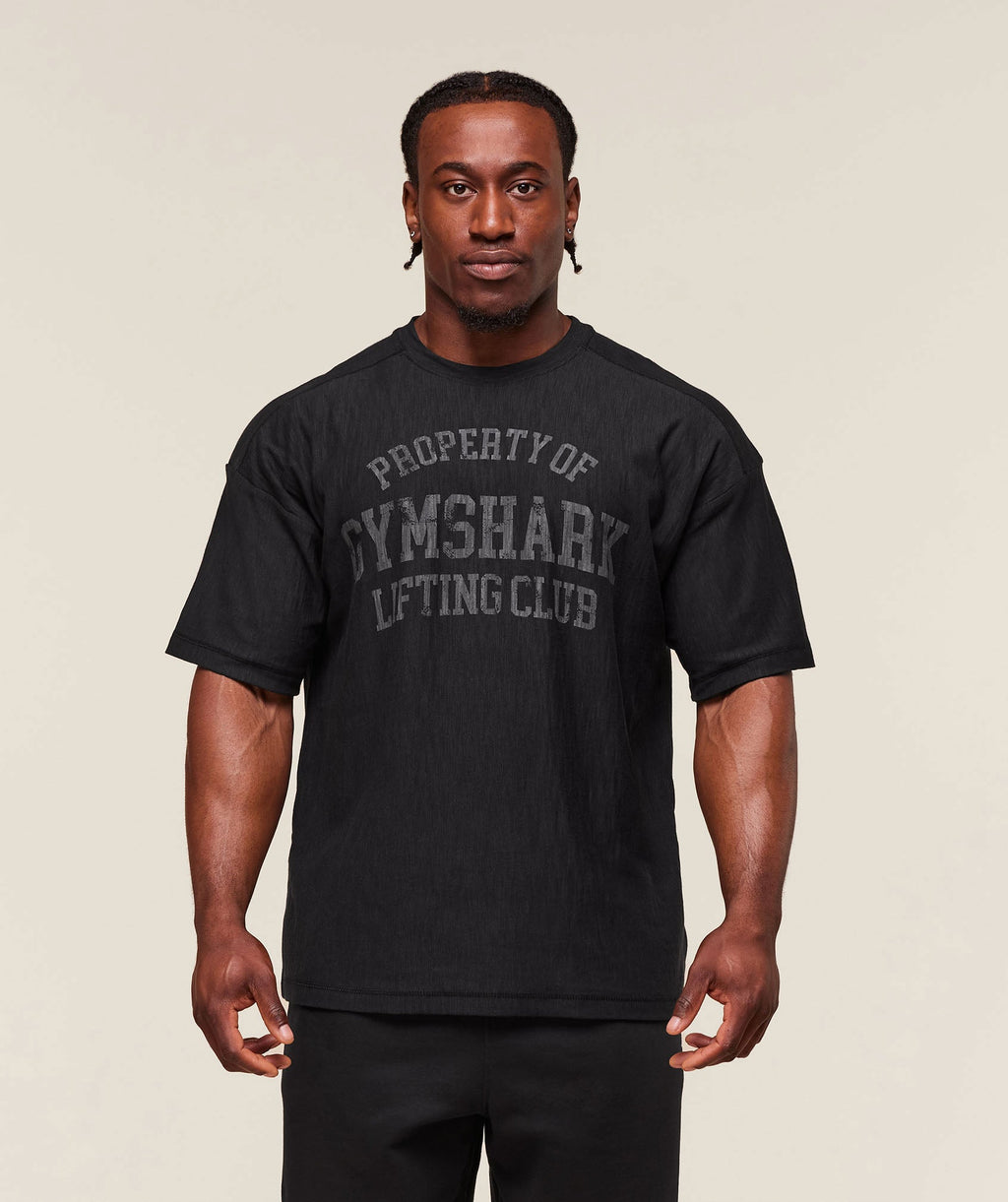 gymshark-lightweight-slub-textured-t-shirt-ss-tops-black-ss25
