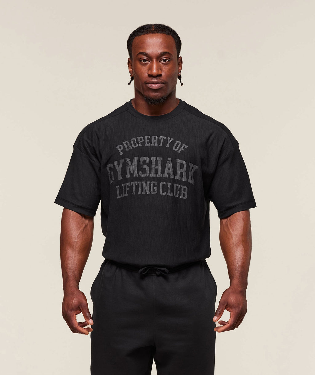gymshark-lightweight-slub-textured-t-shirt-ss-tops-black-ss25