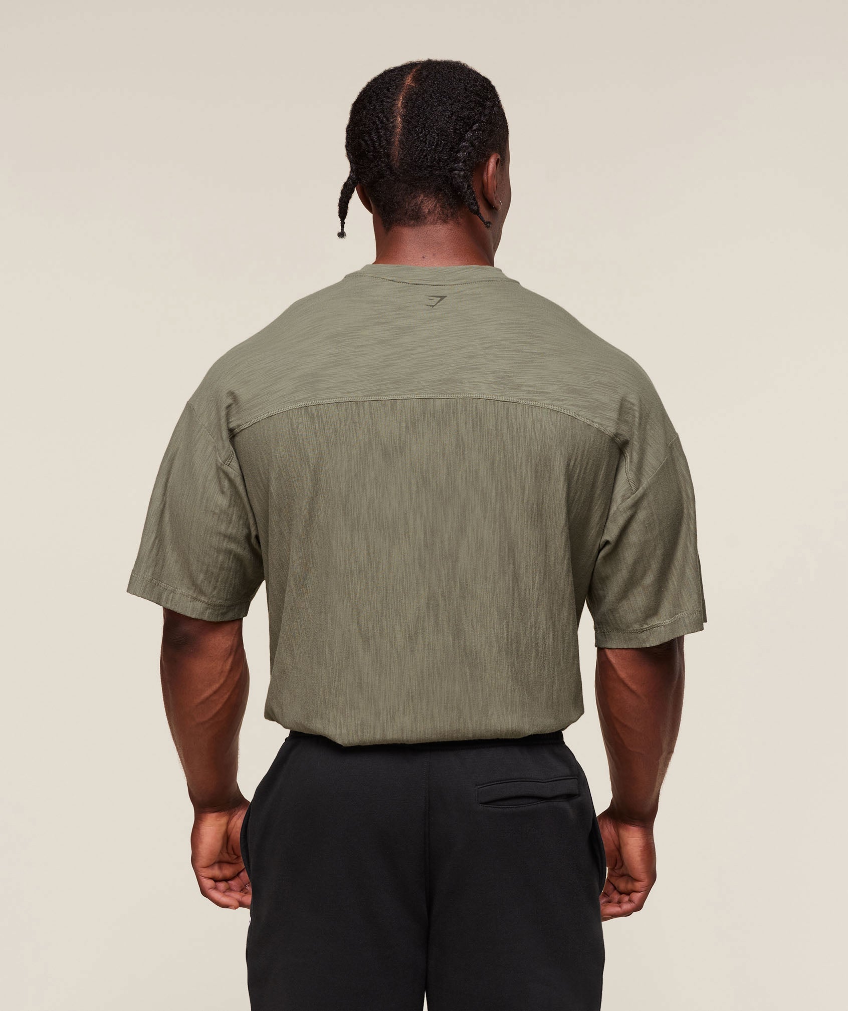 gymshark-lightweight-slub-textured-t-shirt-ss-tops-green-ss25