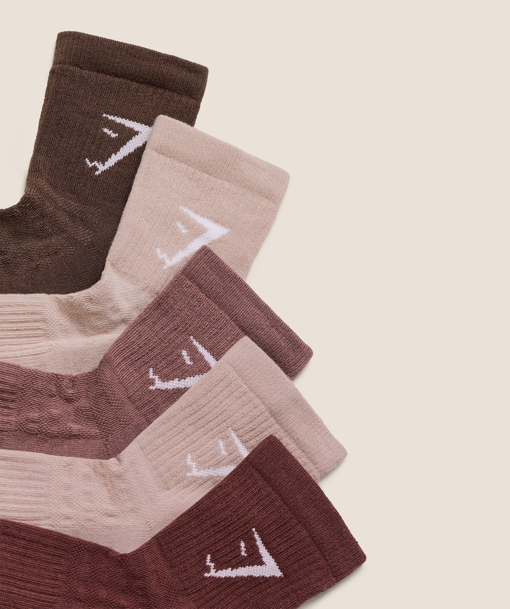 gymshark-midi-socks-5pk-socks-brown-aw25