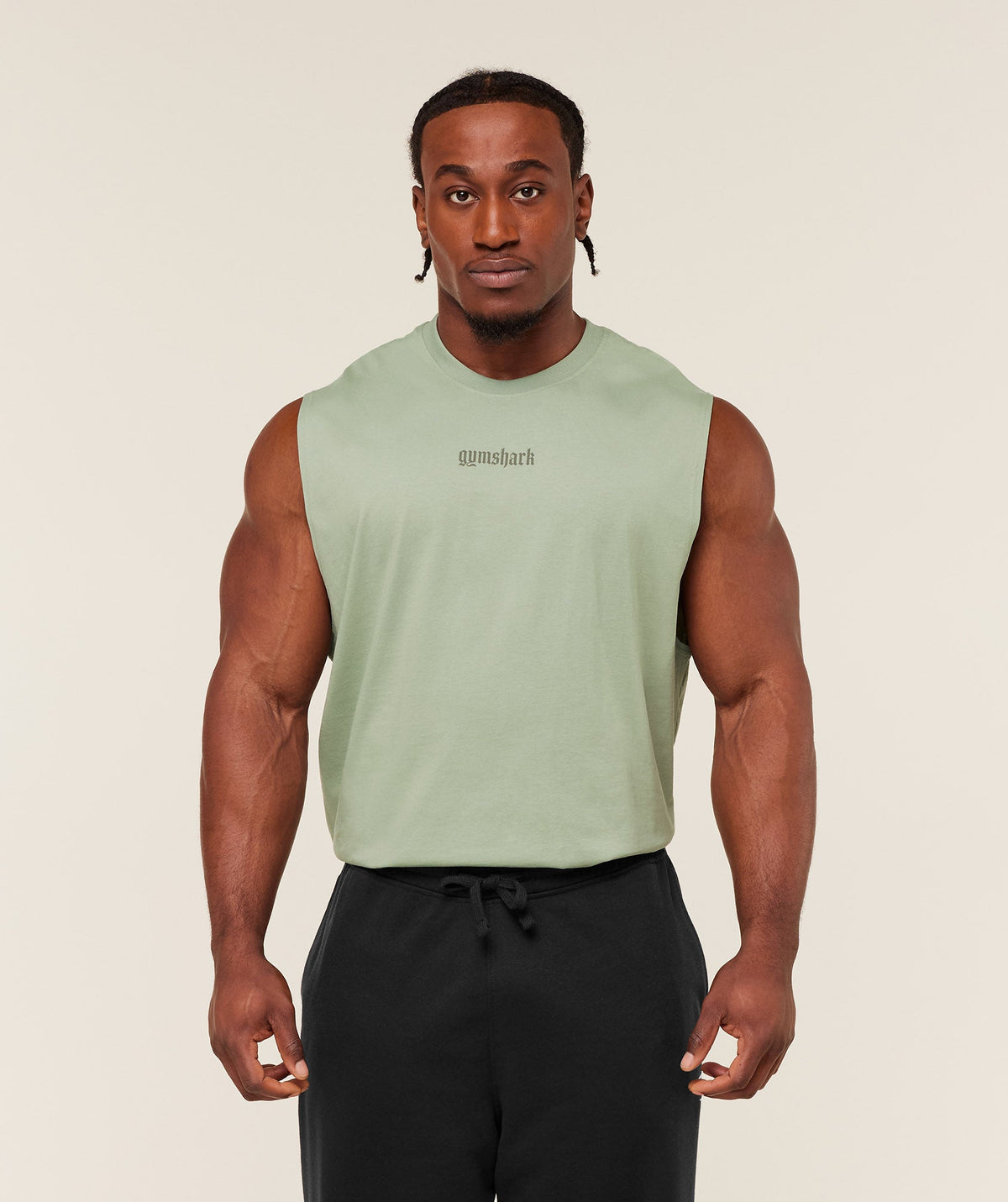 gymshark-olde-english-tank-sleeveless-tops-green-ss26