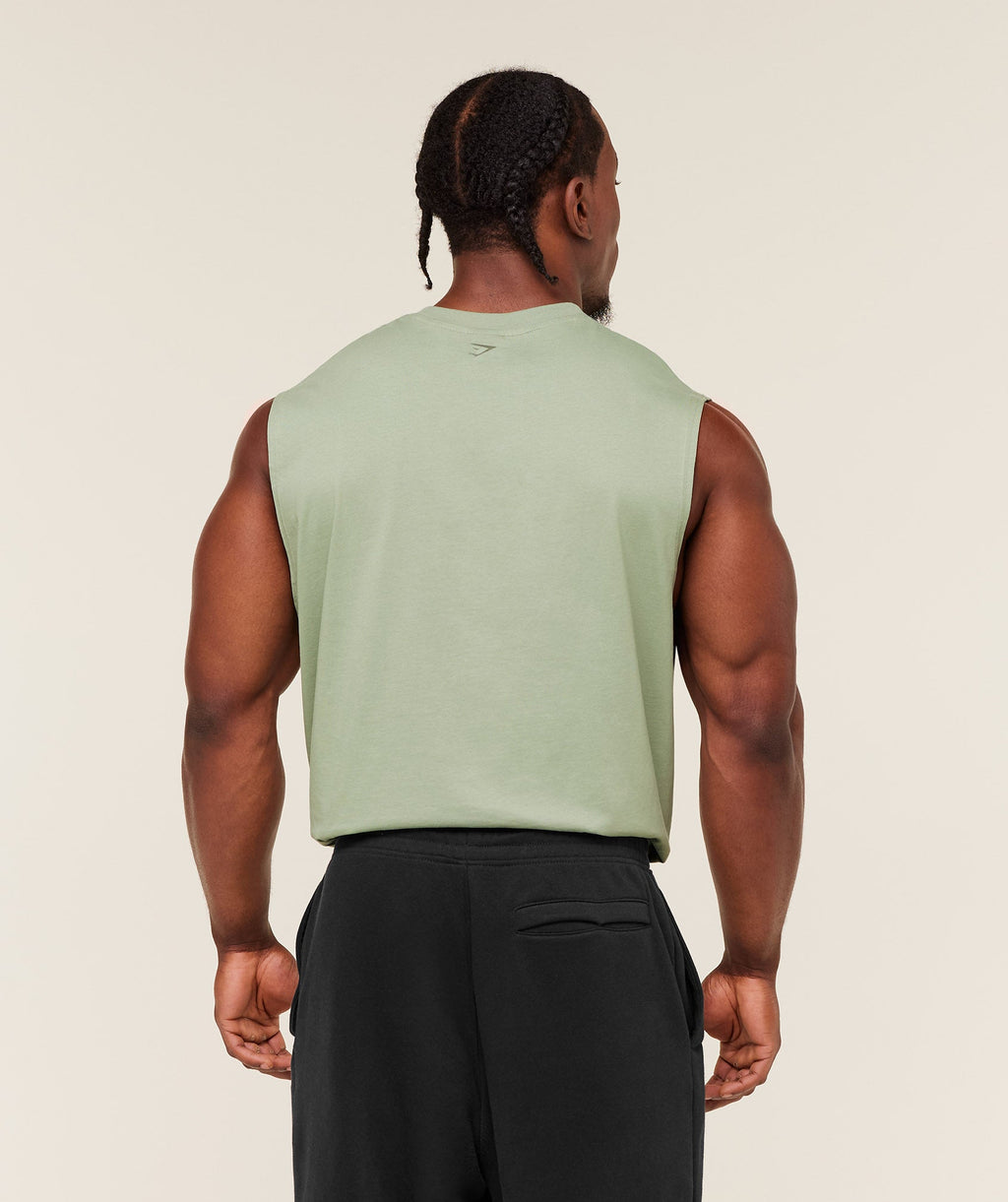 gymshark-olde-english-tank-sleeveless-tops-green-ss26
