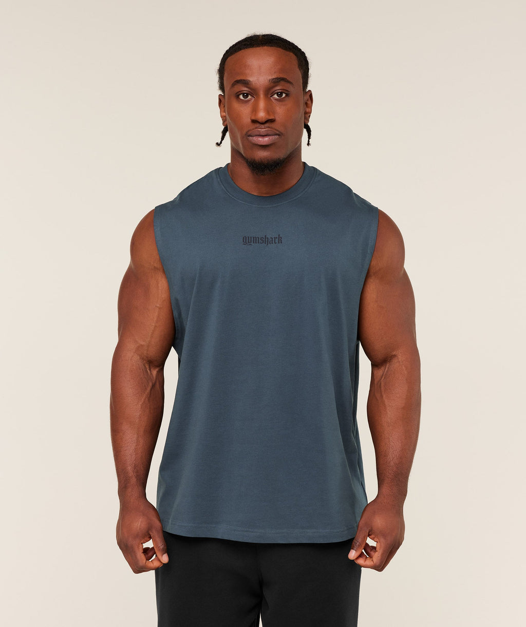 gymshark-olde-english-tank-sleeveless-tops-blue-ss26