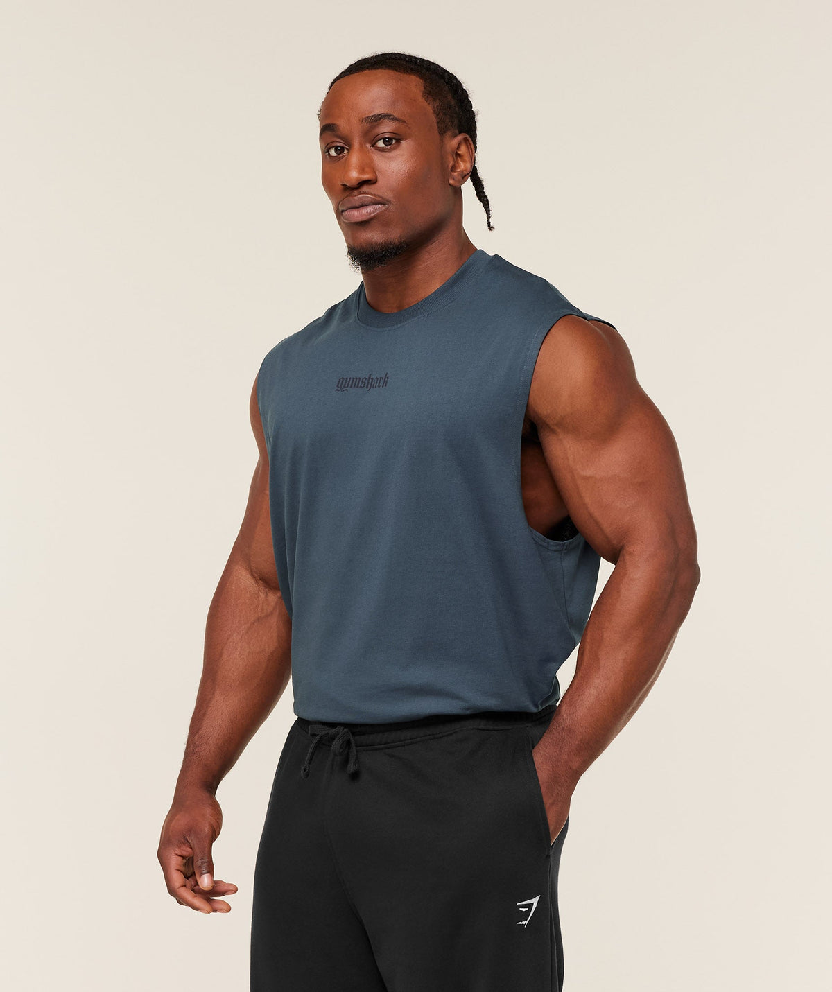 gymshark-olde-english-tank-sleeveless-tops-blue-ss26