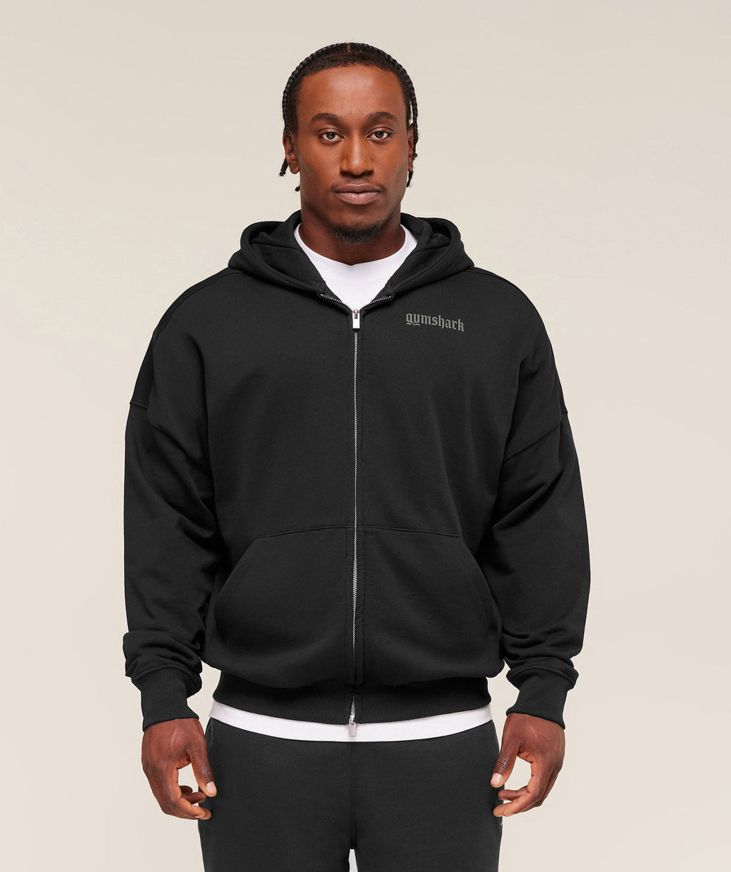 gymshark-olde-english-zip-up-hoodie-pullovers-black-aw25
