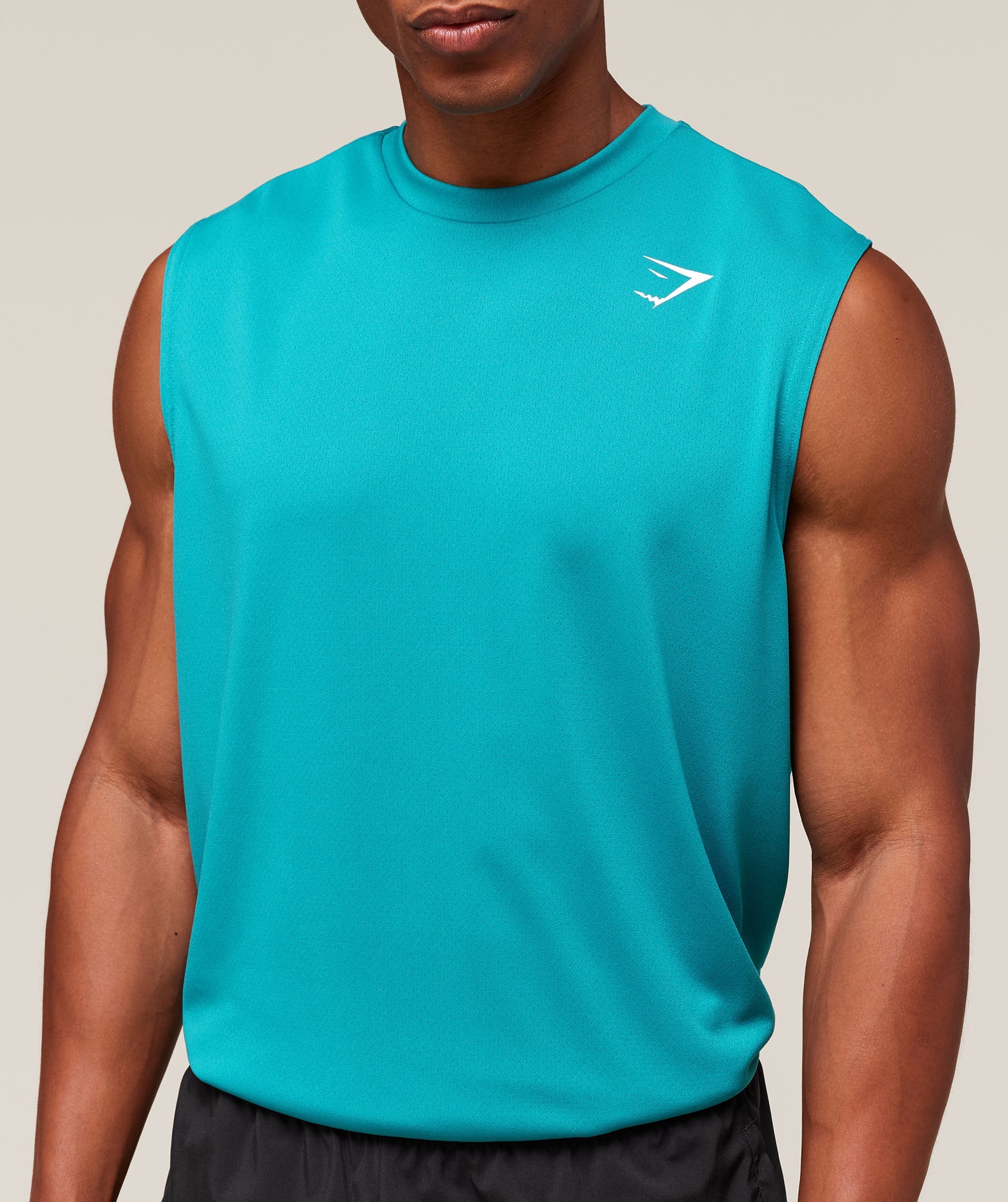 gymshark-oversized-performance-tank-jewel-teal-ss25