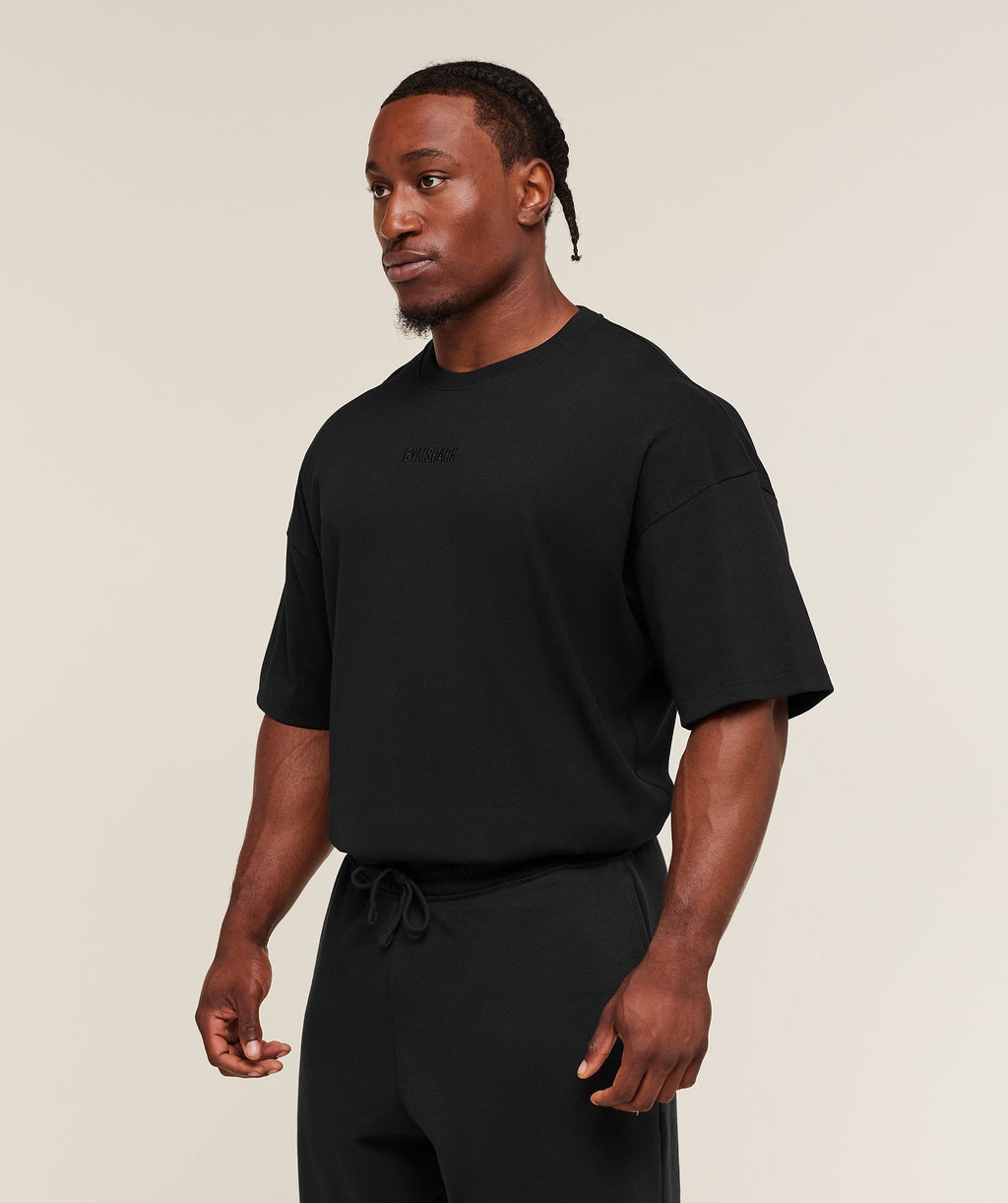 gymshark-oversized-premium-ribbed-t-shirt-ss-tops-black-aw25