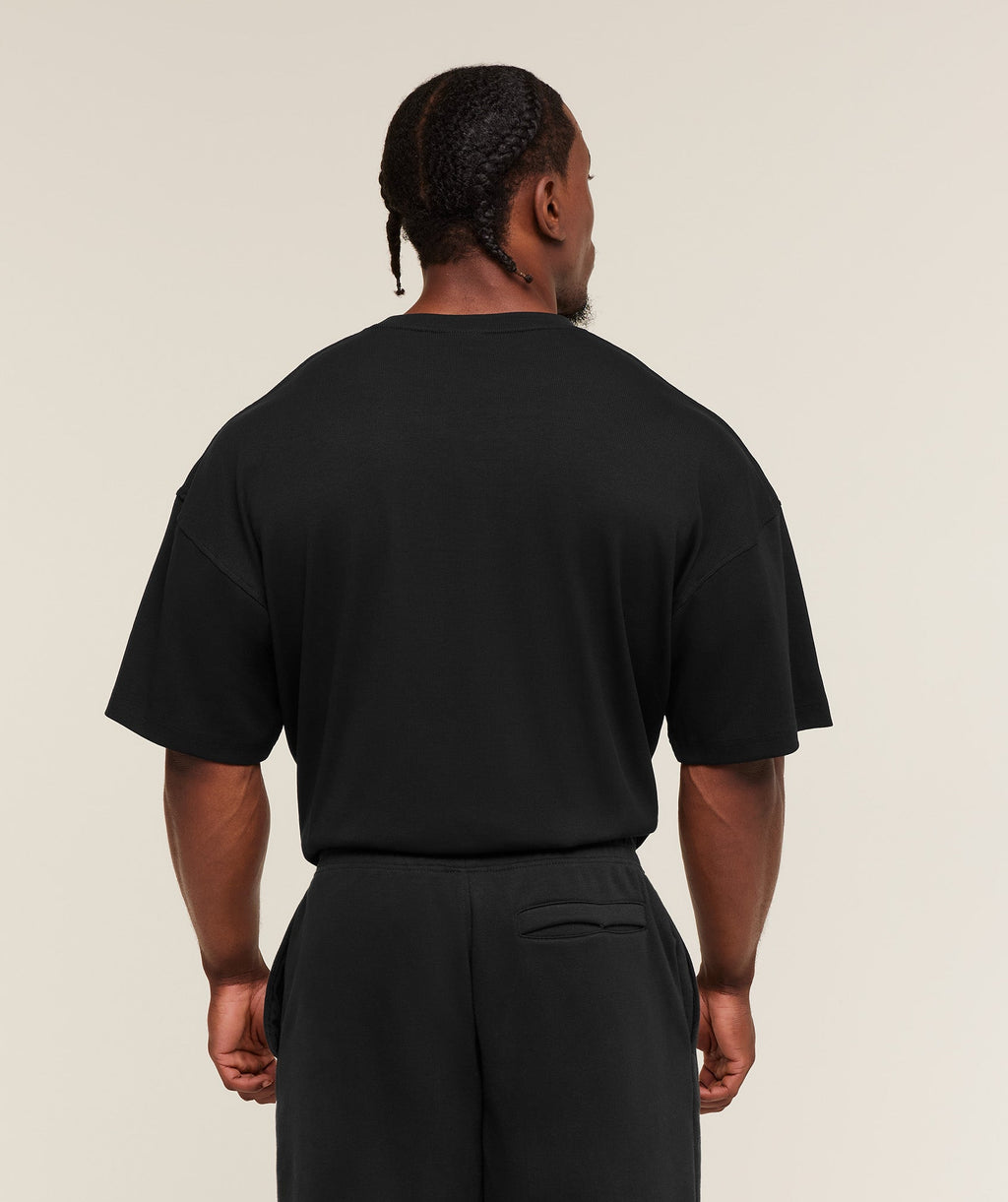 gymshark-oversized-premium-ribbed-t-shirt-ss-tops-black-aw25