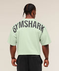 gymshark-power-t-shirt-ss-tops-green-aw25-1