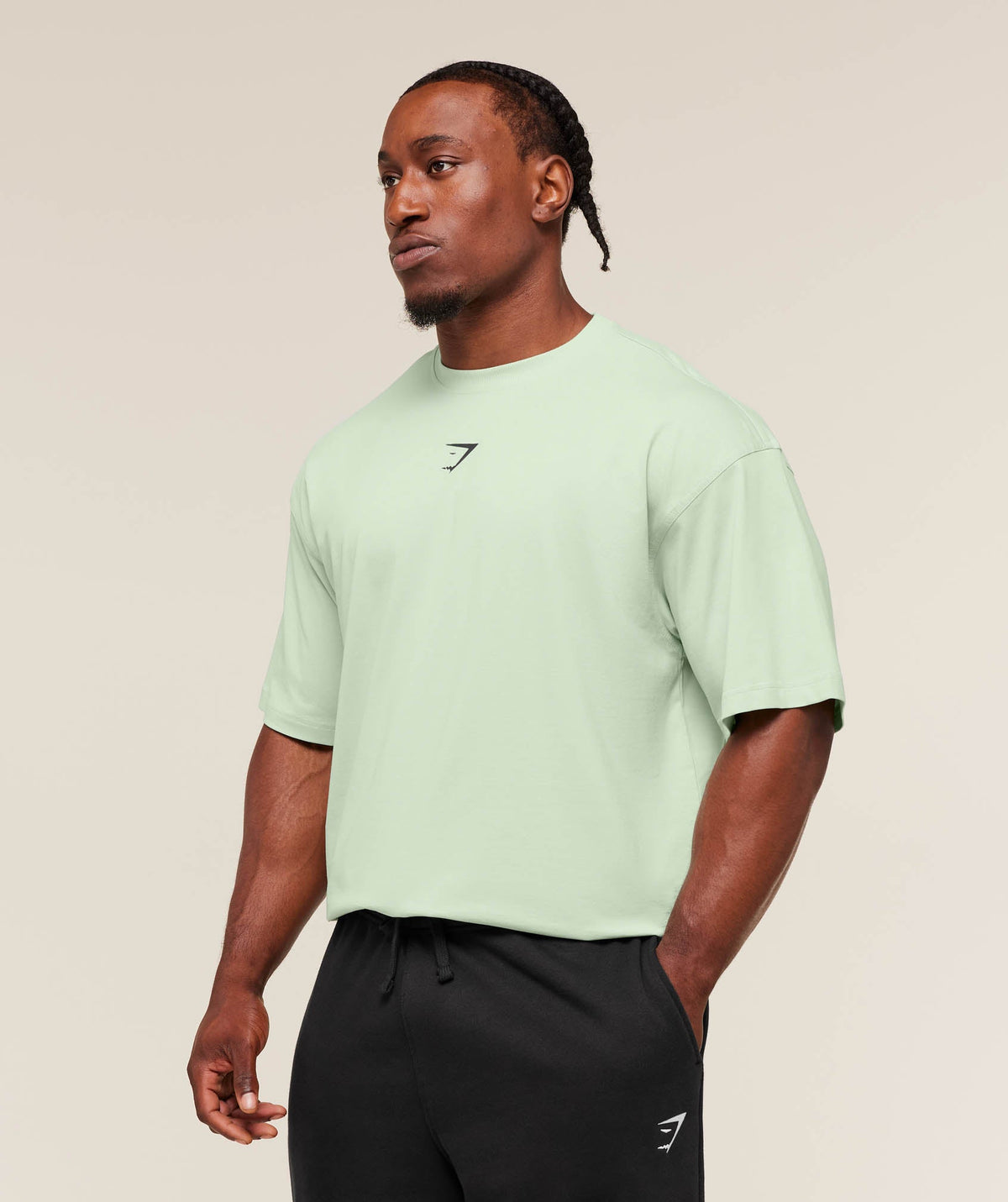 gymshark-power-t-shirt-ss-tops-green-aw25-1