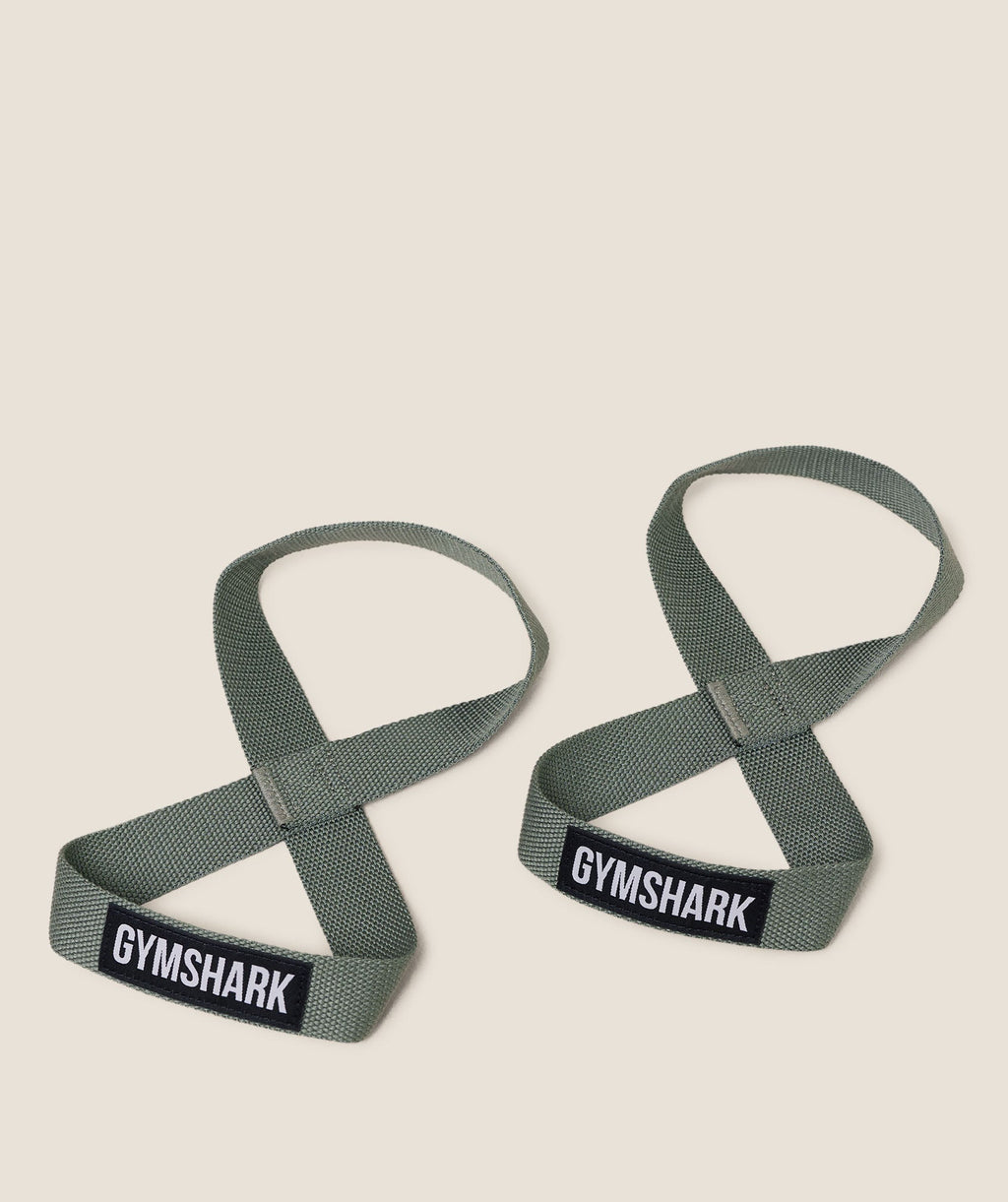 gymshark-figure-8-lifting-straps-equipment-green-aw25