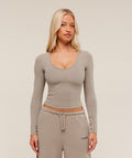 gymshark-waffle-long-sleeve-top-ls-tops-brown-aw25