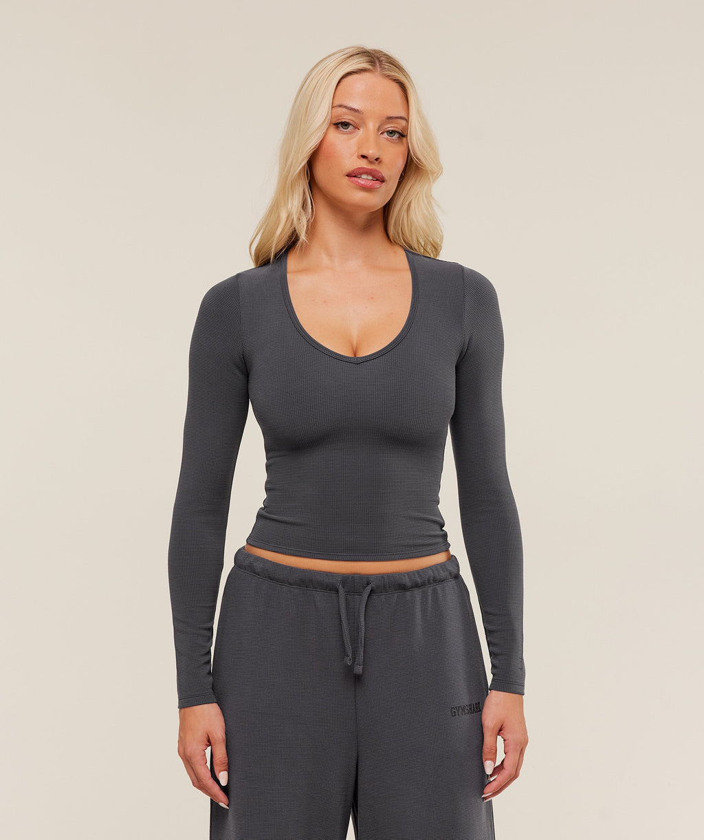 gymshark-waffle-long-sleeve-top-ls-tops-grey-aw25