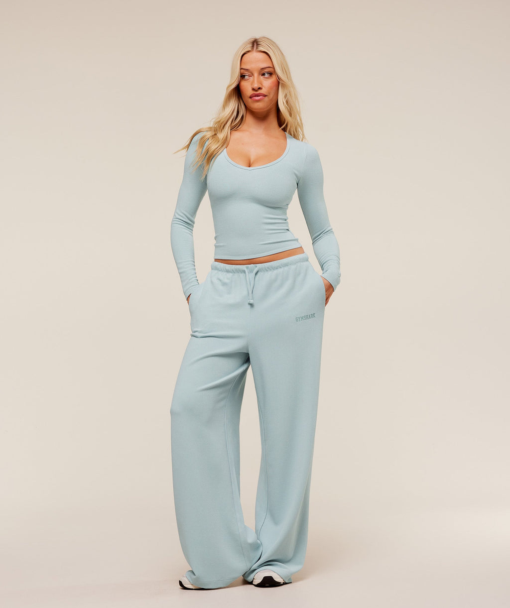 gymshark-waffle-long-sleeve-top-ls-tops-blue-aw25