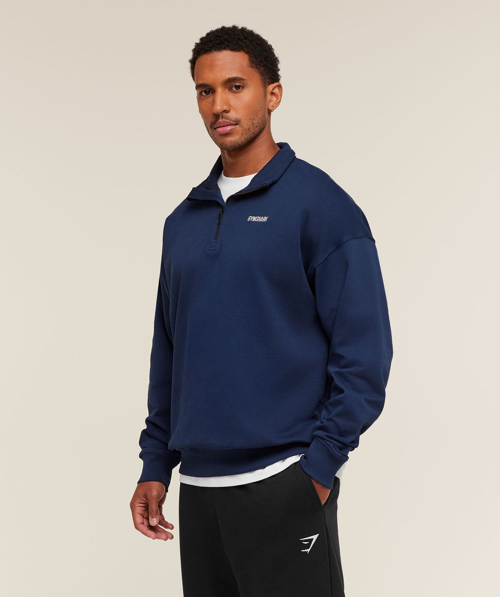 gymshark-rest-day-sweats-1-4-zip-navy-aw22