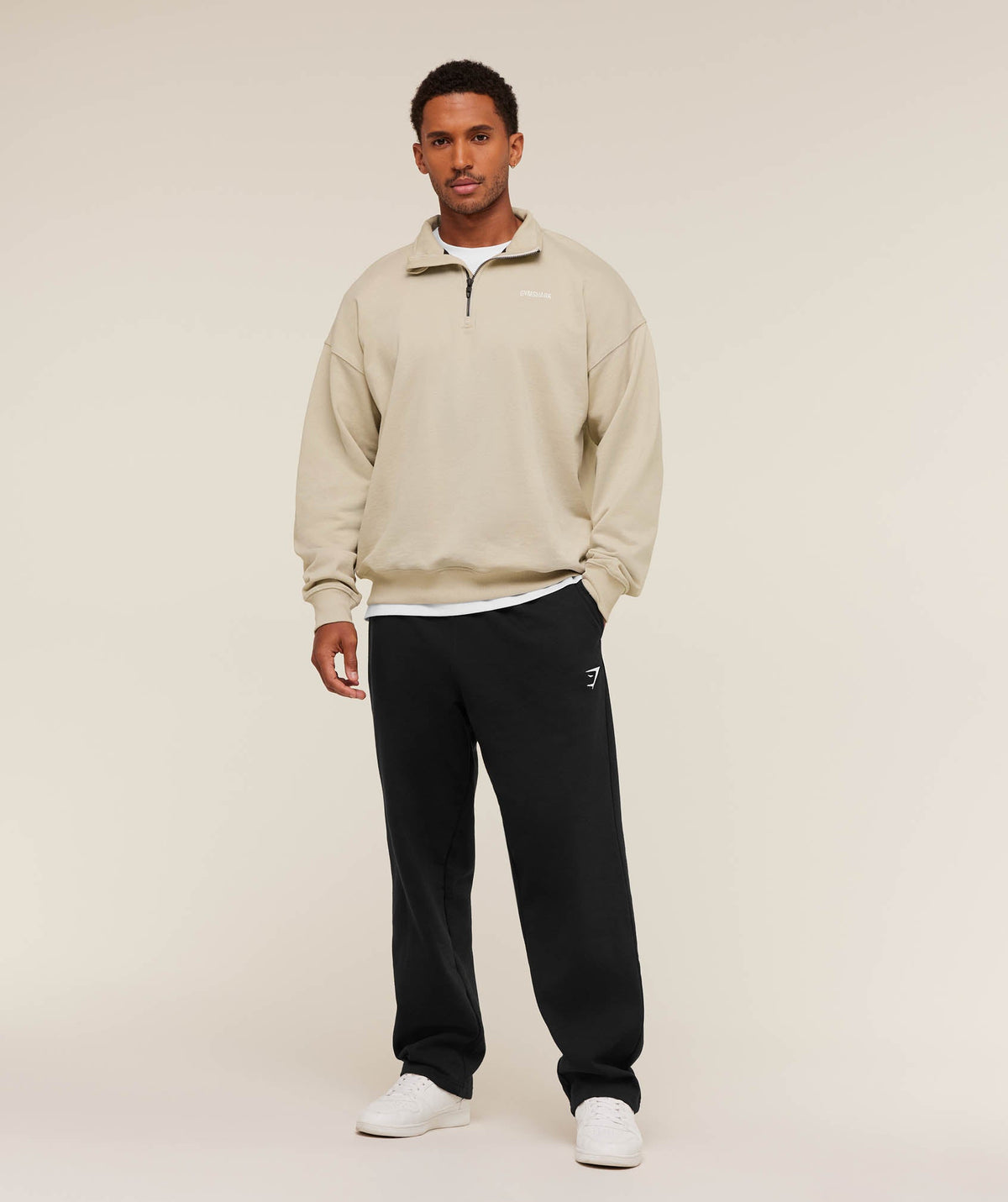 gymshark-rest-day-sweats-1-4-zip-pebble-grey-aw22