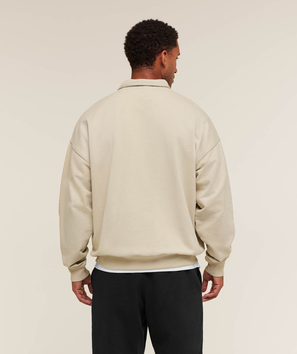 gymshark-rest-day-sweats-1-4-zip-pebble-grey-aw22