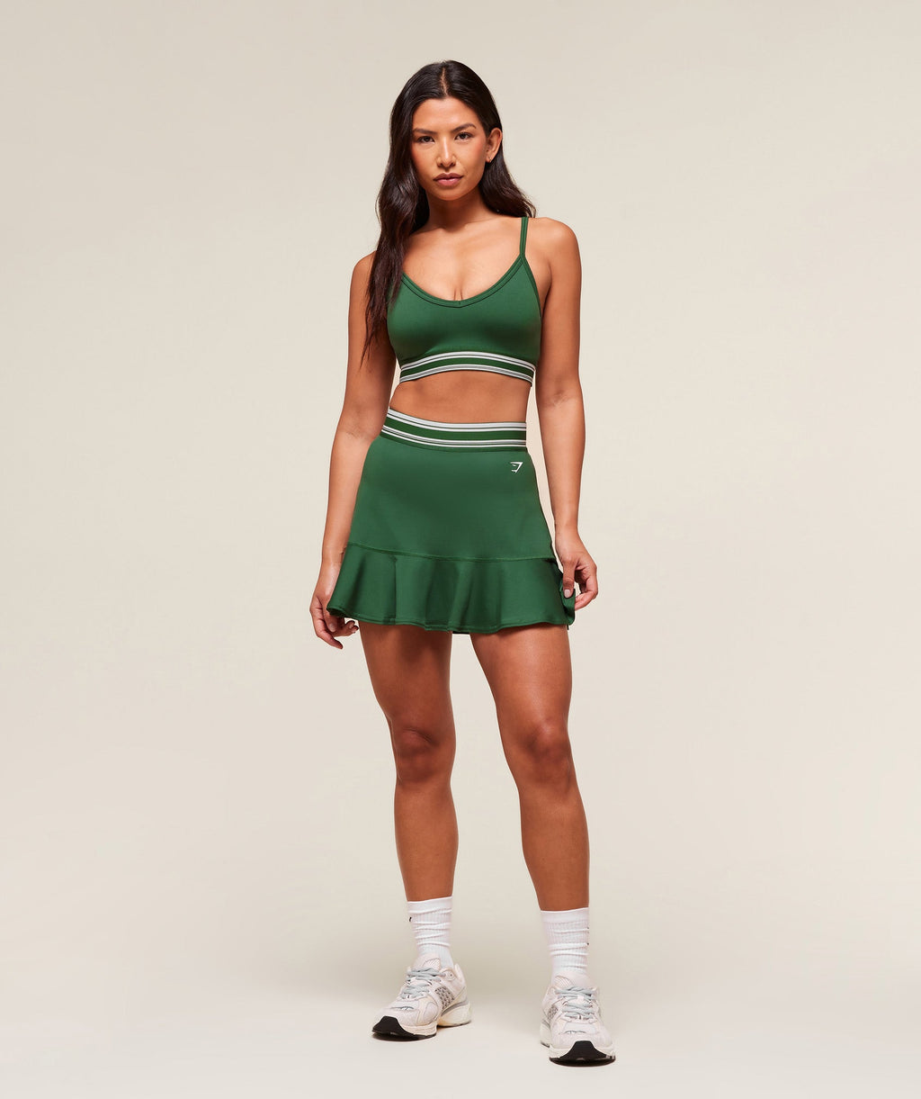 gymshark-retro-skort-shorts-green-ss25