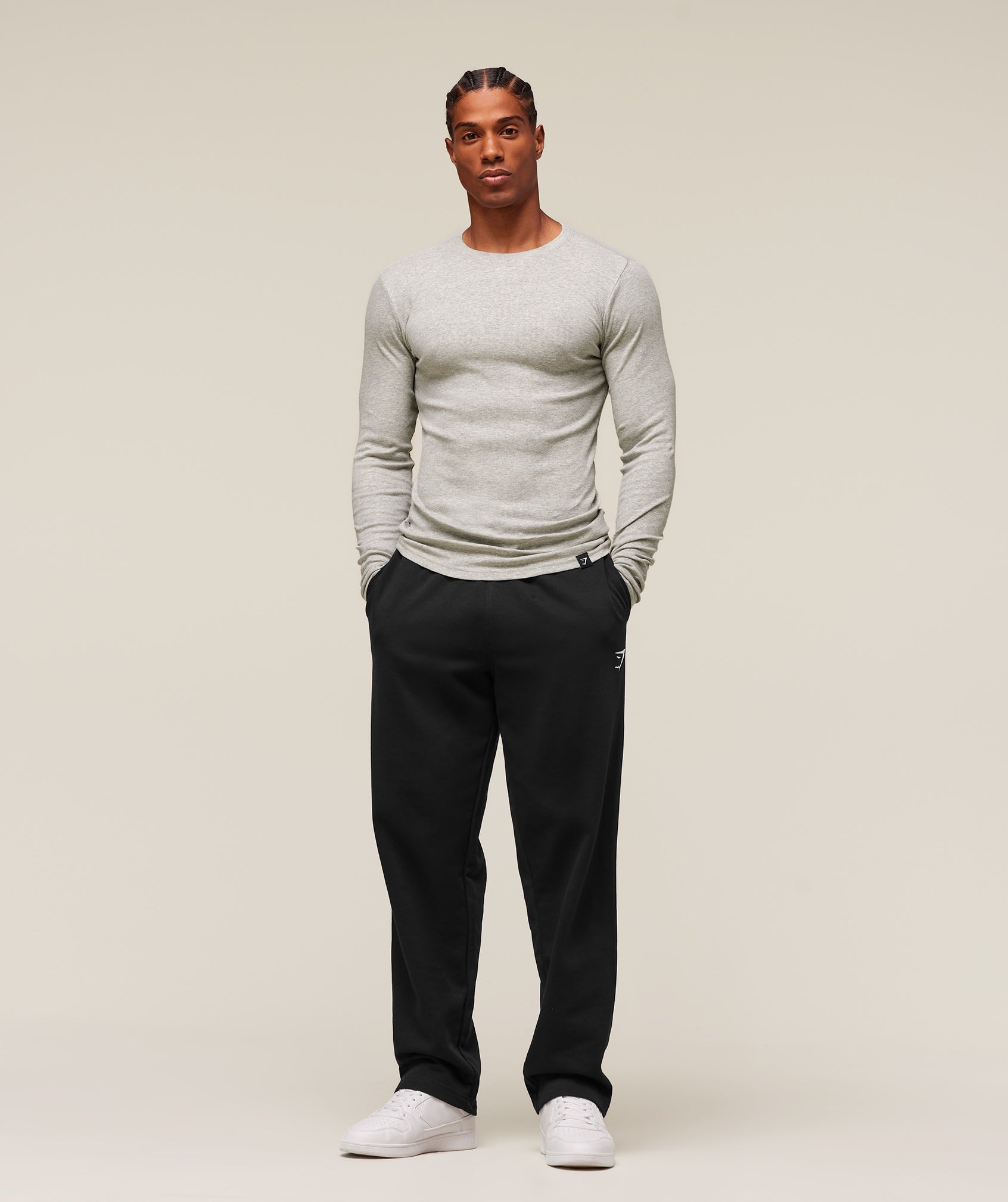 gymshark-ribbed-long-sleeve-t-shirt-stone-grey-marl-aw23