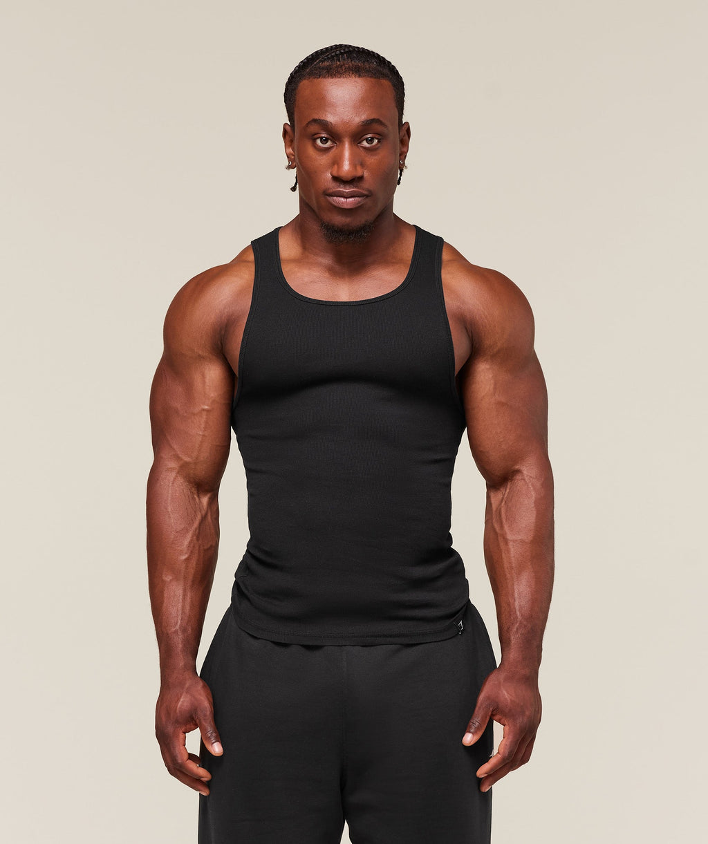 gymshark-ribbed-tank-1pk-black-aw23