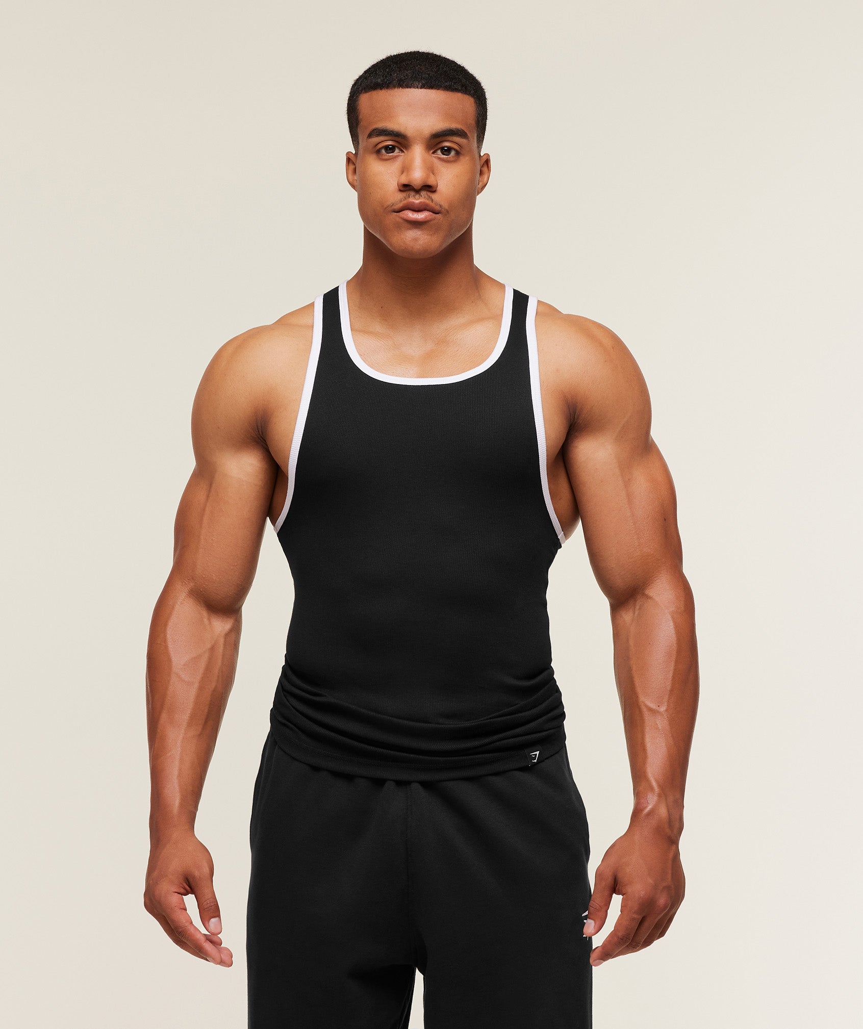 gymshark-ribbed-tank-1pk-sleeveless-tops-black-aw25
