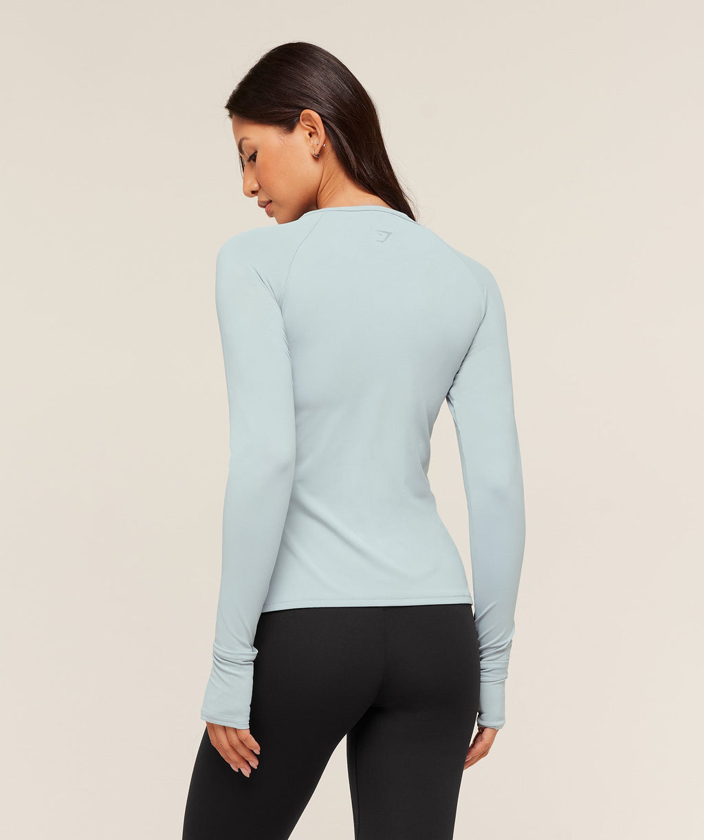 gymshark-running-sleeve-top-smoke-blue-ss25