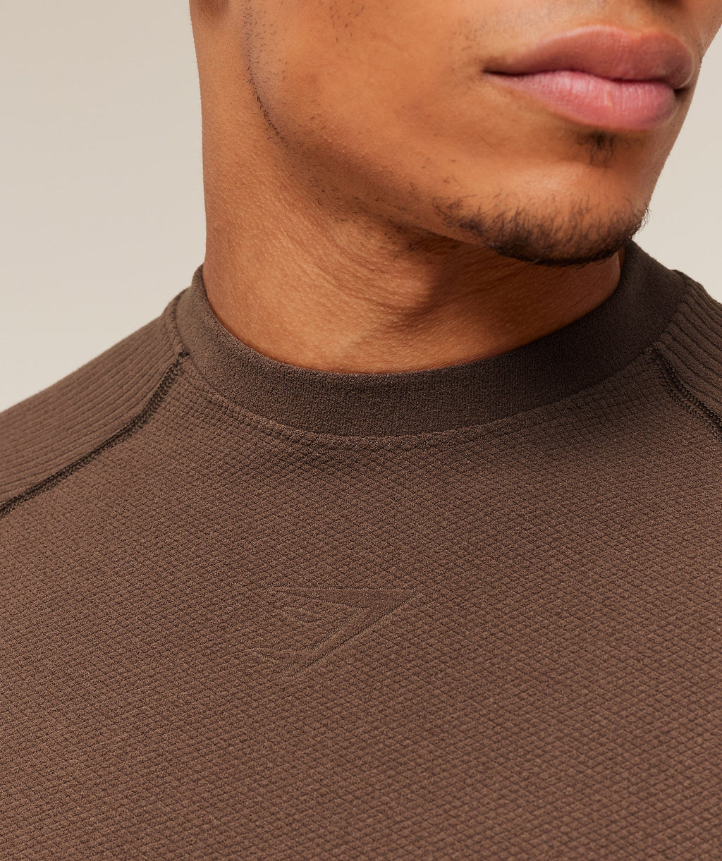 gymshark-physique-t-shirt-ss-tops-brown-ss26