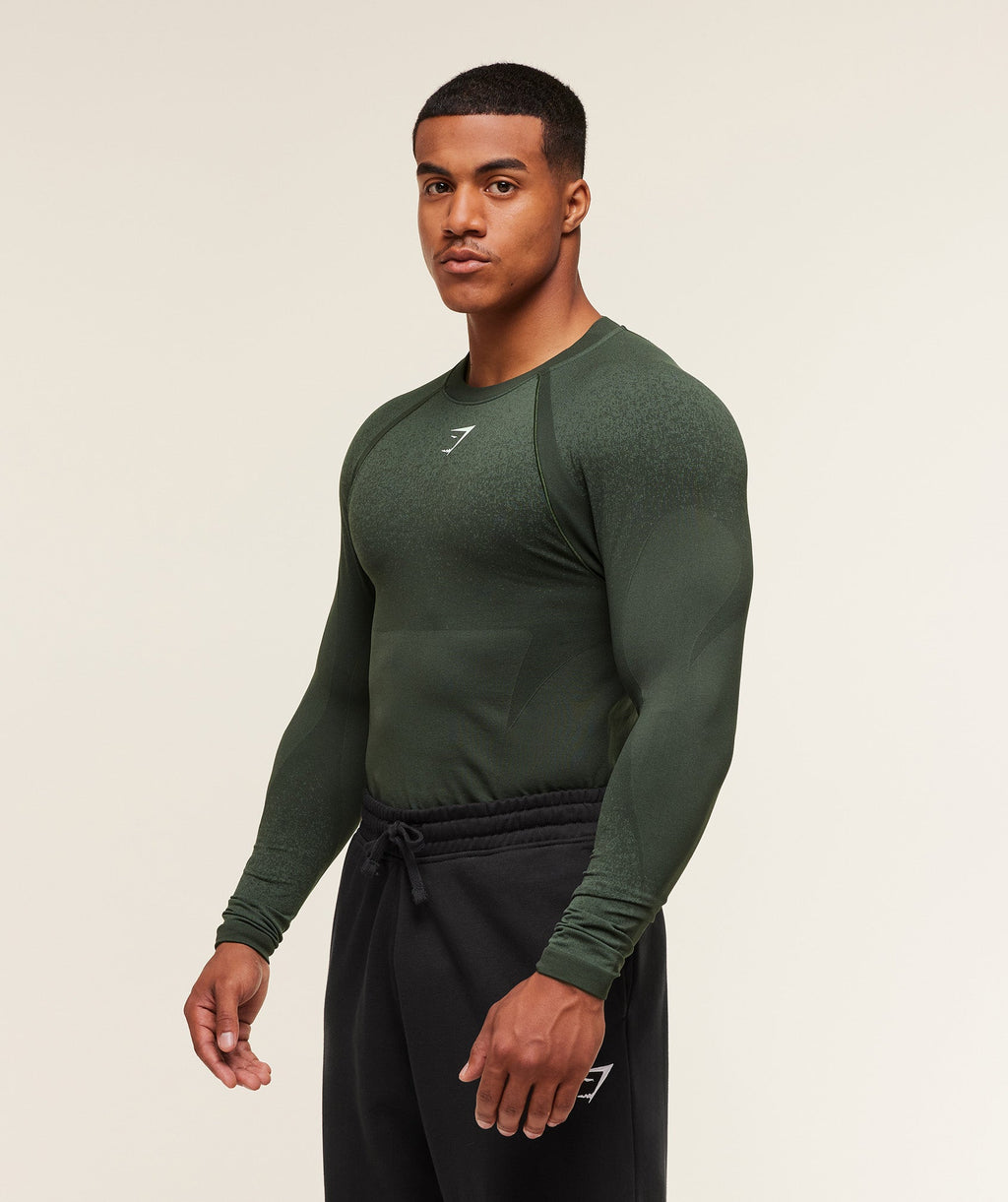 gymshark-shadow-seamless-long-sleeve-t-shirt-ls-tops-green-ss25
