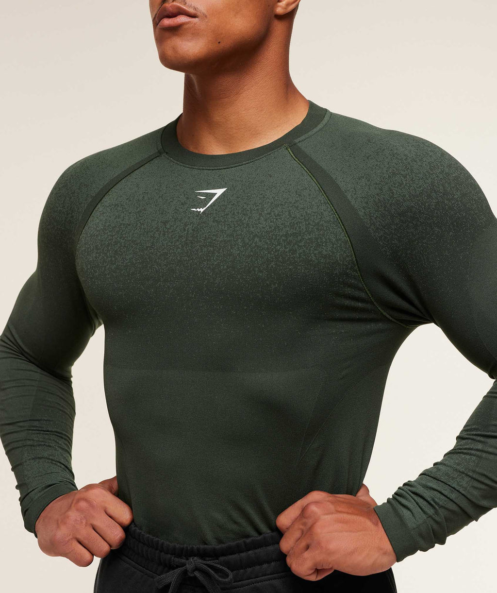 gymshark-shadow-seamless-long-sleeve-t-shirt-ls-tops-green-ss25
