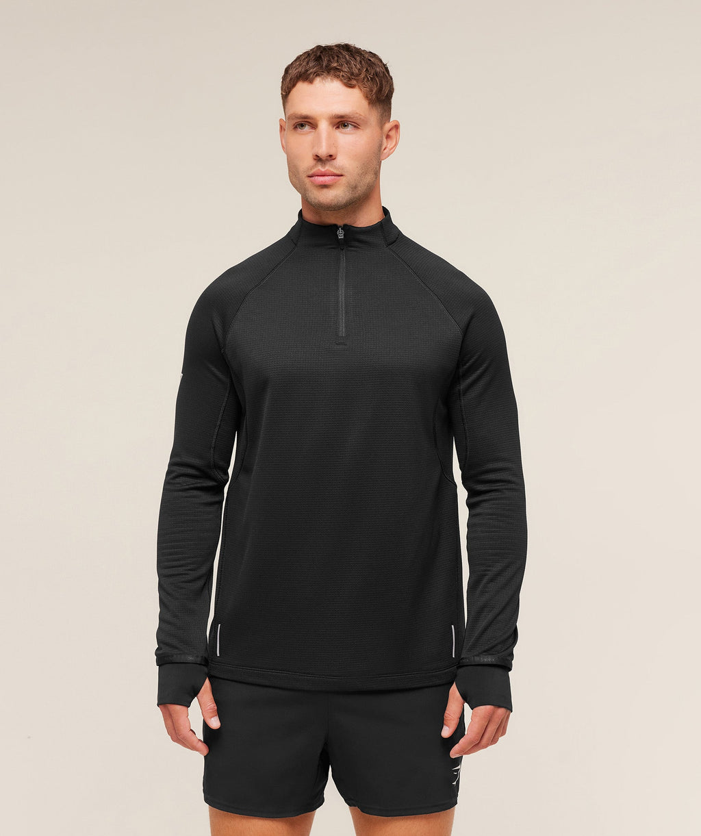 gymshark-running-1-4-zip-pullovers-black-aw25