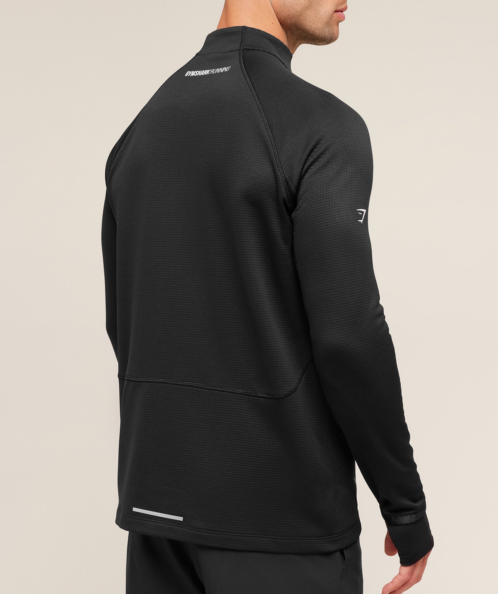 gymshark-running-1-4-zip-pullovers-black-aw25