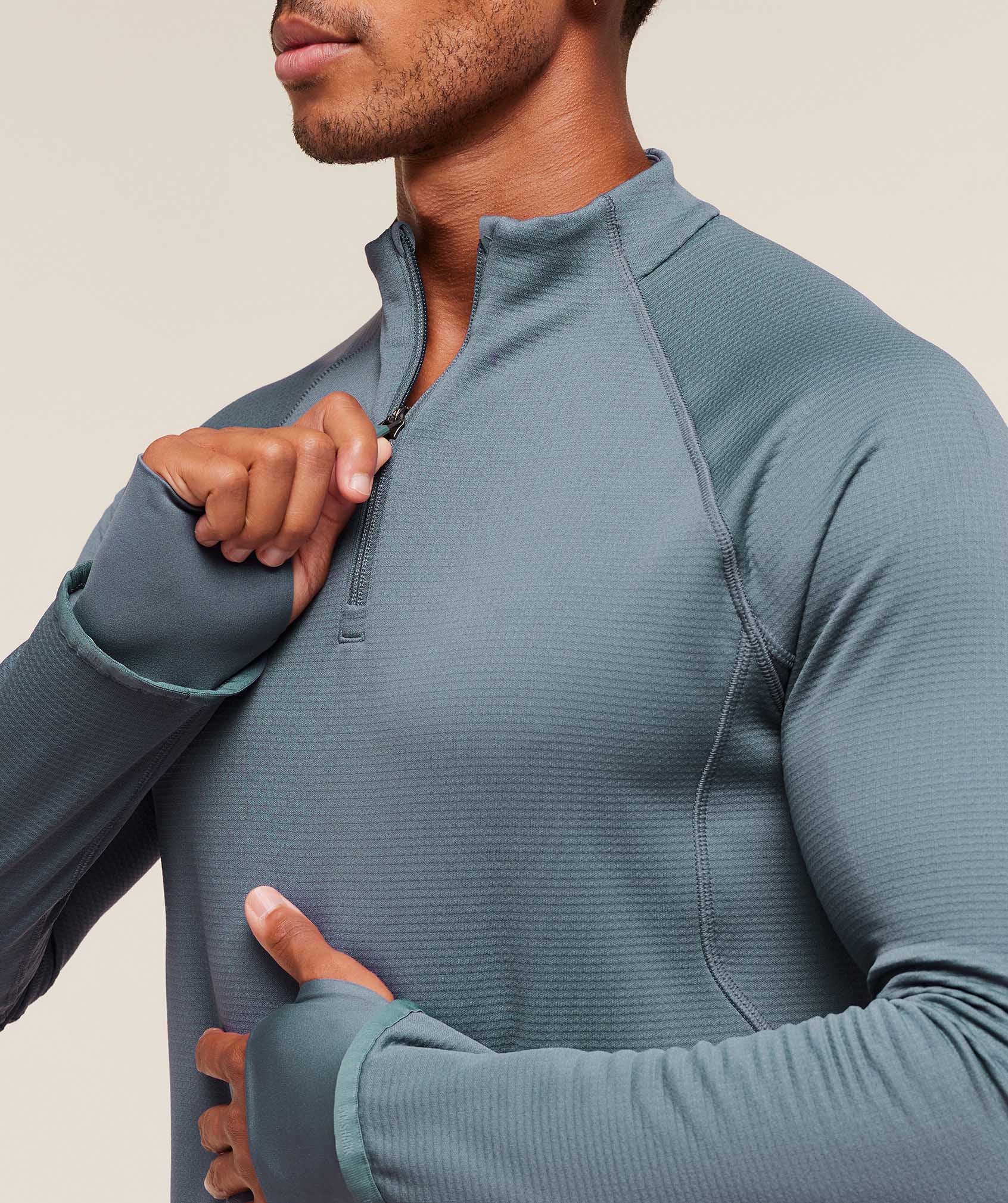 gymshark-running-1-4-zip-pullovers-blue-aw25