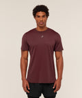 gymshark-running-t-shirt-ss-tops-brown-aw25