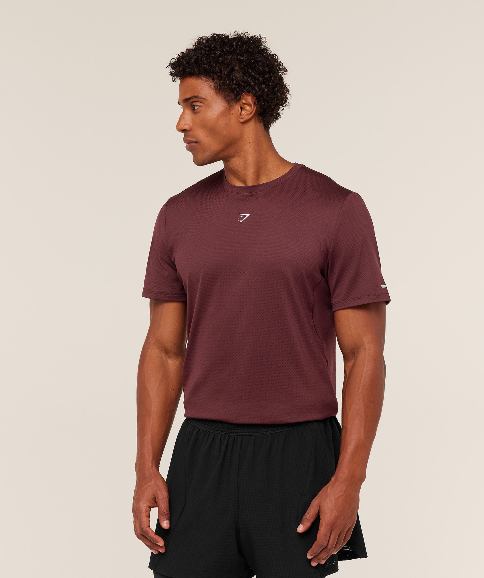 gymshark-running-t-shirt-ss-tops-brown-aw25