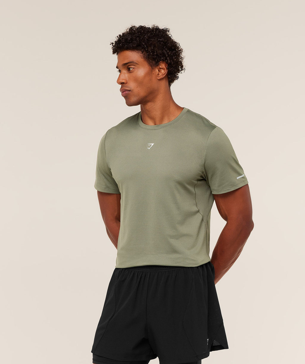 gymshark-running-t-shirt-ss-tops-green-aw25