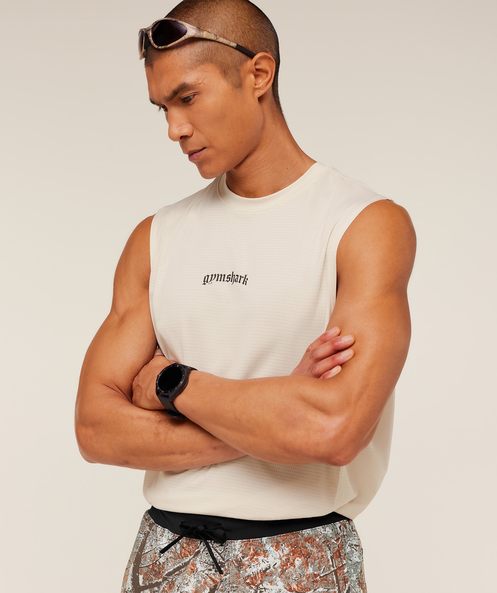 gymshark-tactical-tank-sleeveless-tops-white-aw25