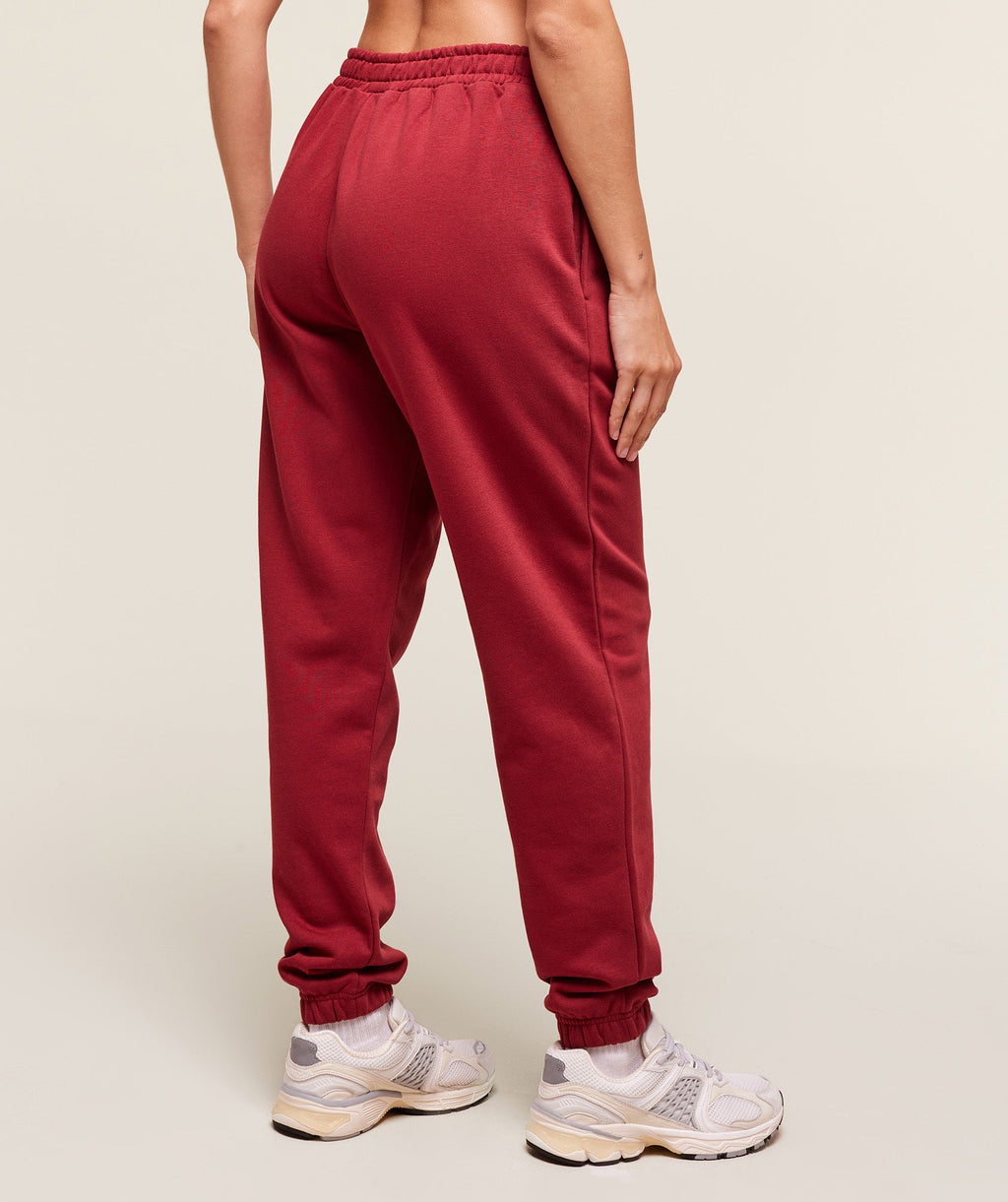gymshark-training-fleece-jogger-pants-red-aw25