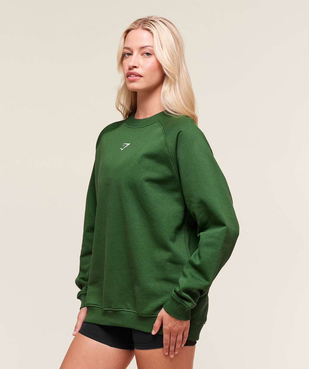 gymshark-training-oversized-fleece-sweatshirt-pullovers-green-aw25