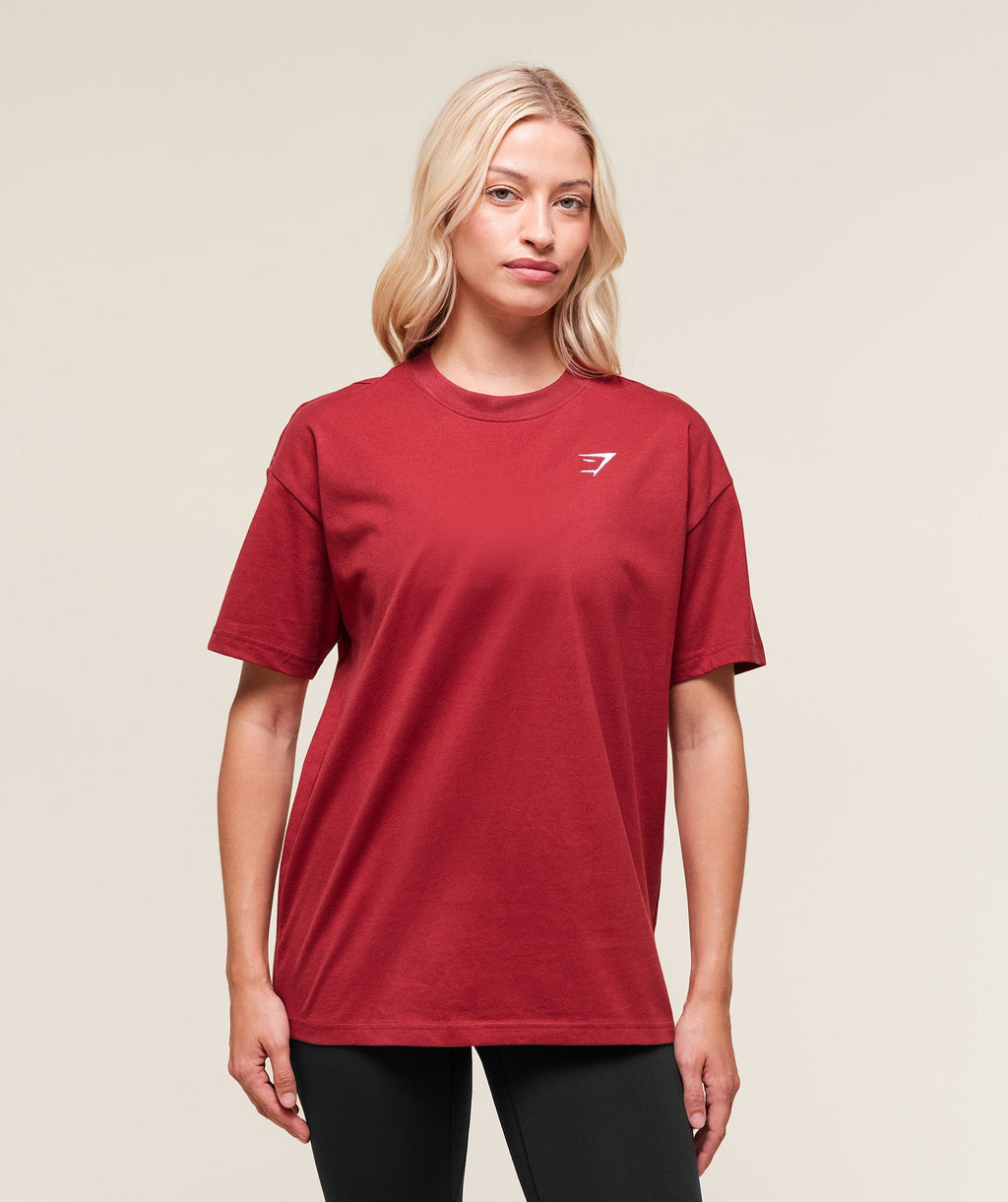 gymshark-training-oversized-t-shirt-ss-tops-red-aw25