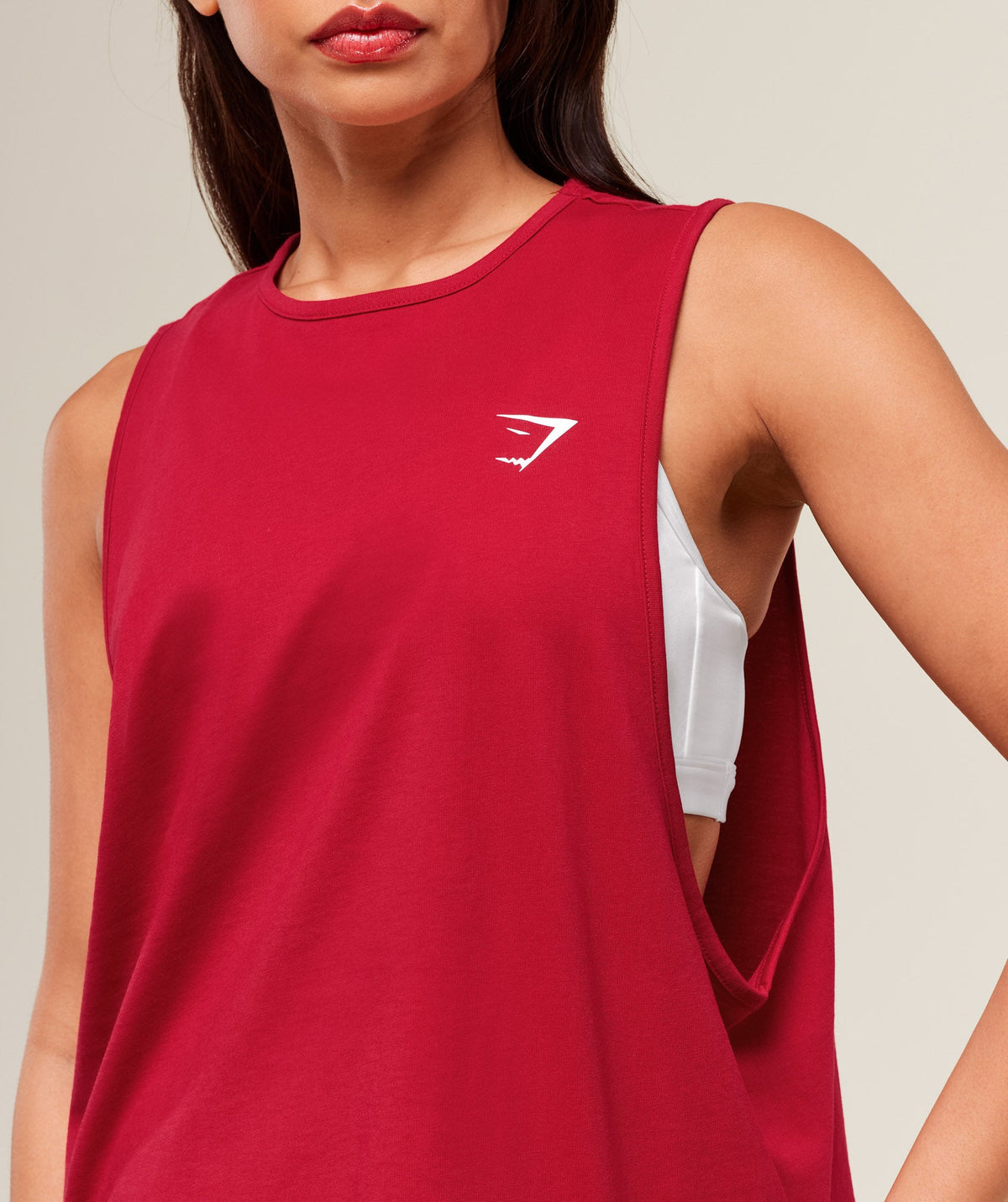 gymshark-training-regular-length-drop-arm-tank-sleeveless-tops-red-ss25
