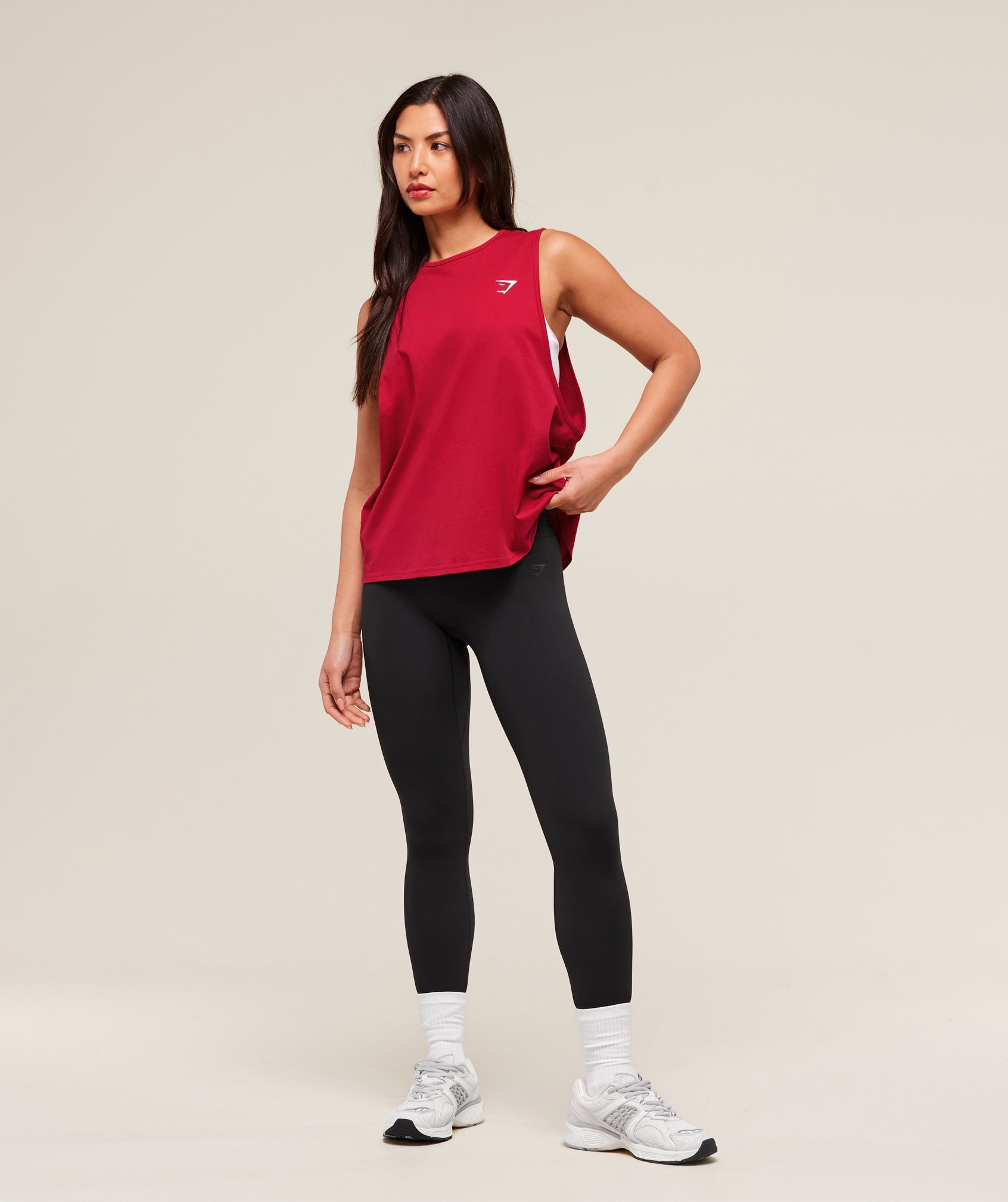 gymshark-training-regular-length-drop-arm-tank-sleeveless-tops-red-ss25