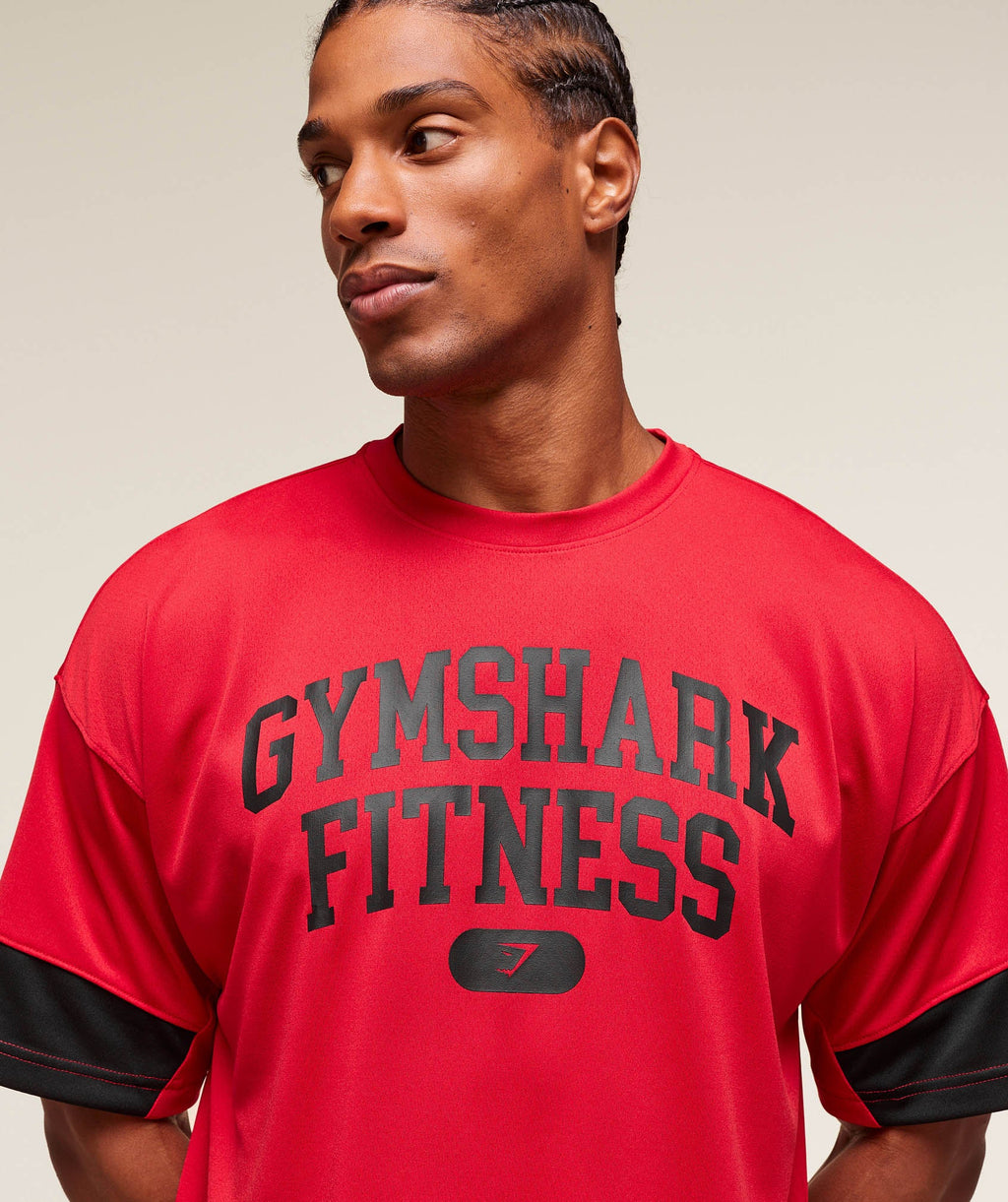 gymshark-varsity-oversized-t-shirt-ss-tops-red-ss25