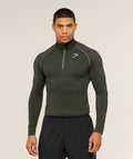 gymshark-vital-seamless-1-4-zip-core-olive-black-ss23
