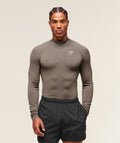 gymshark-vital-seamless-1-4-zip-pullovers-brown-aw25