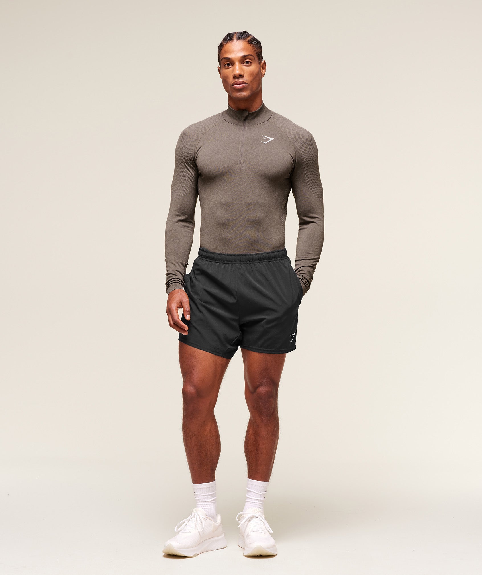 gymshark-vital-seamless-1-4-zip-pullovers-brown-aw25