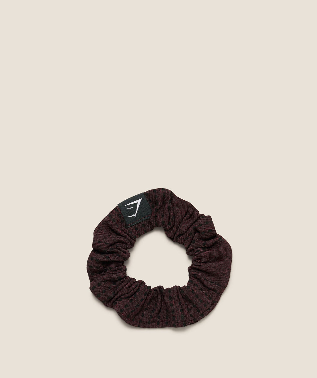 gymshark-vital-frill-scrunchie-headwear-brown-aw25