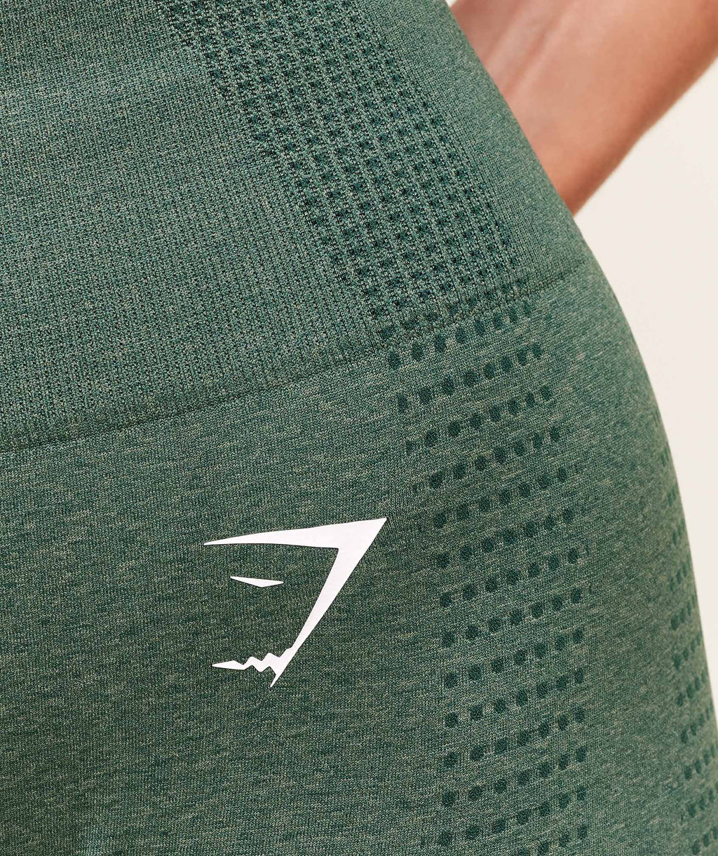 gymshark-vital-seamless-leggings-dark-green-marl-logo