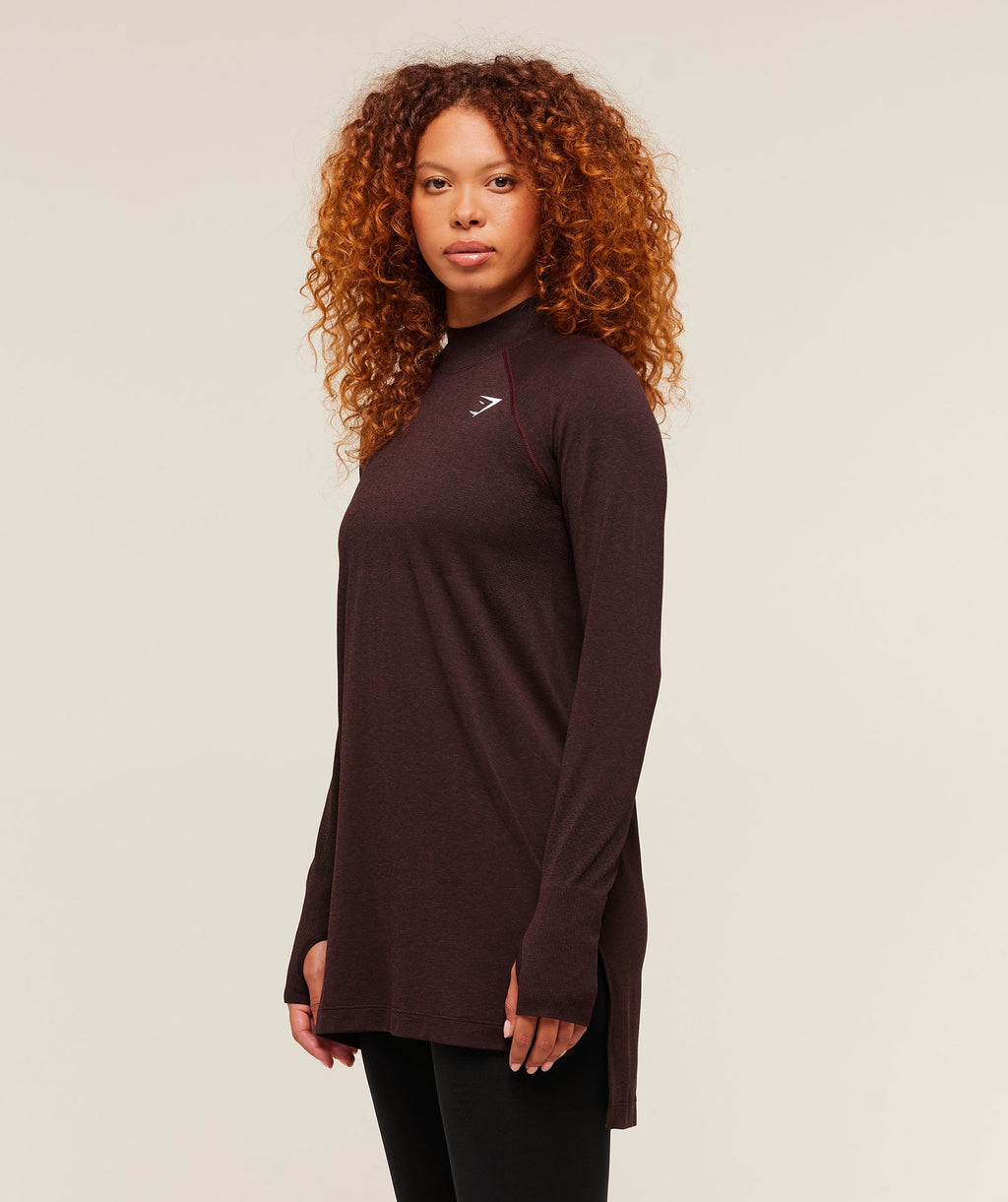 gymshark-vital-seamless-2-0-long-line-top-ls-tops-brown-aw25