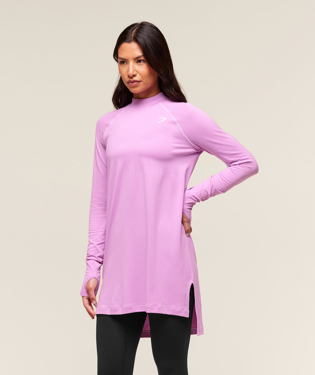 gymshark-vital-seamless-2-0-long-line-top-sour-pink-marl-ss25