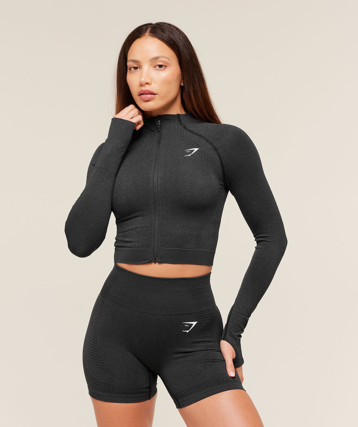 gymshark-vital-seamless-2-0-midi-zip-up-jacket-black-marl-aw23